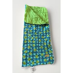 Vintage Bazoongi Kids Sleeping Bag Camping Whimsical 70s Retro Gingham Boho